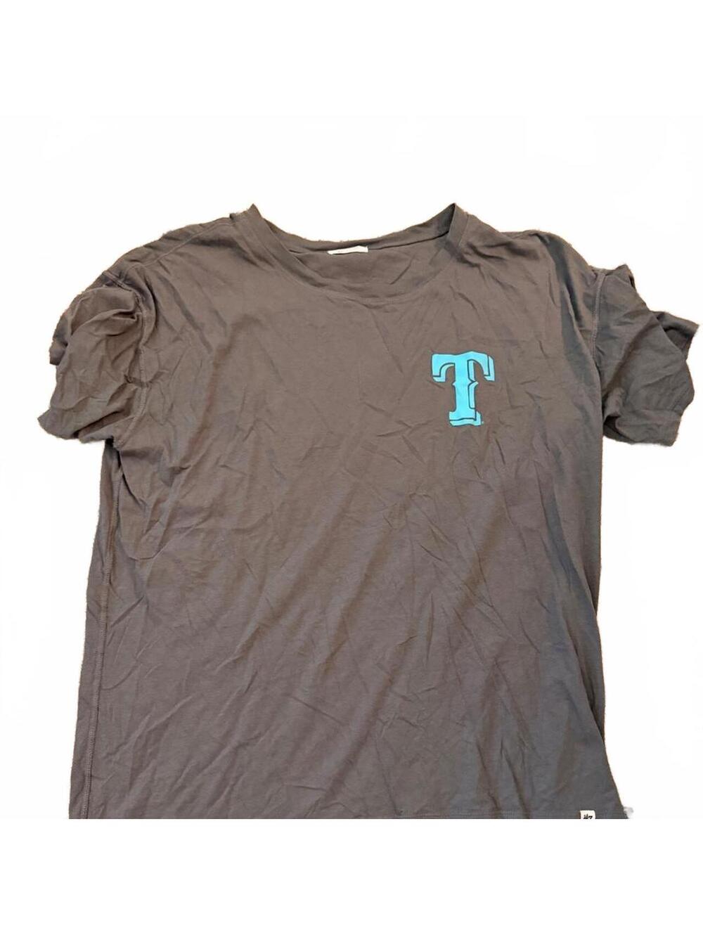 MLB Texas Rangers Gray Long Sleeve Women's T-Shirt XL